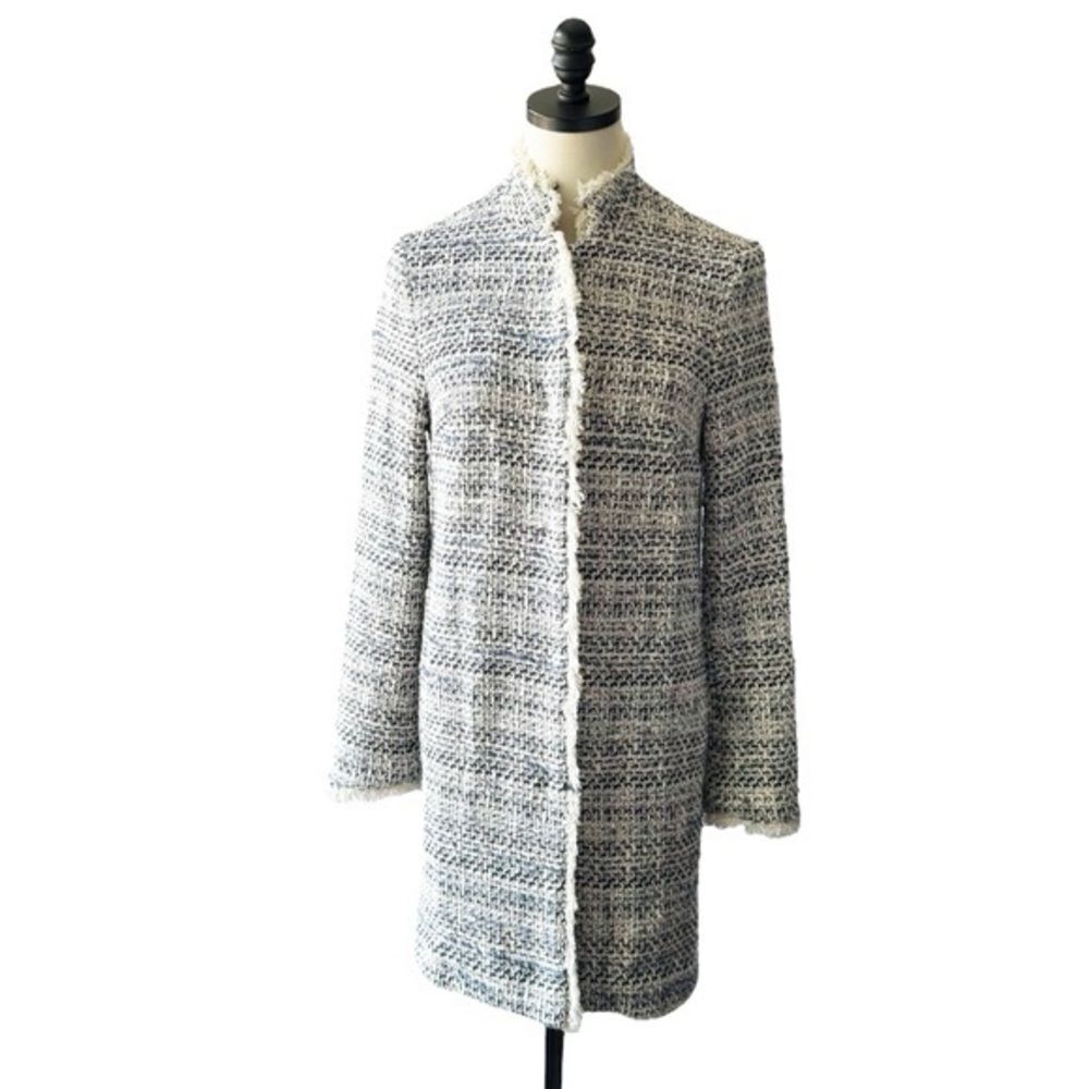 J. McLaughlin Walden Tweed Pea coat Size M